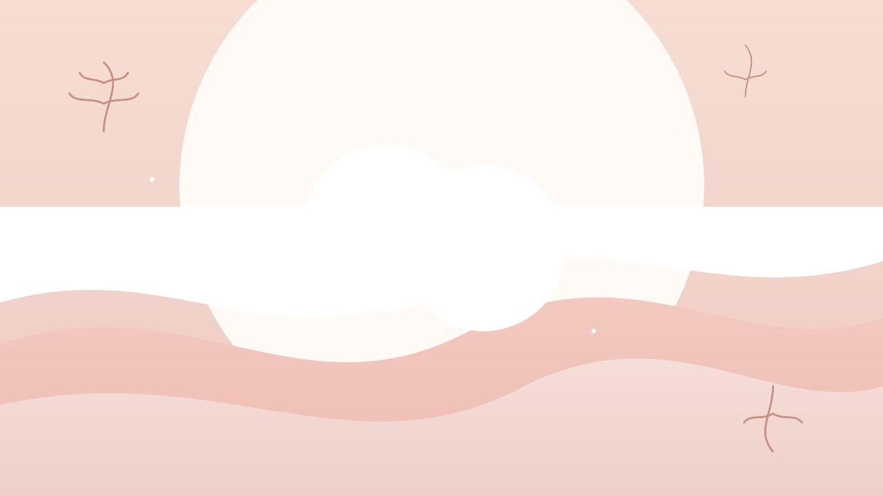 Soft abstract illustration in blush and cream tones with gentle overlapping shapes and delicate botanical line accents, symbolizing tender postpartum connection